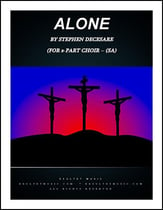 Alone SA choral sheet music cover